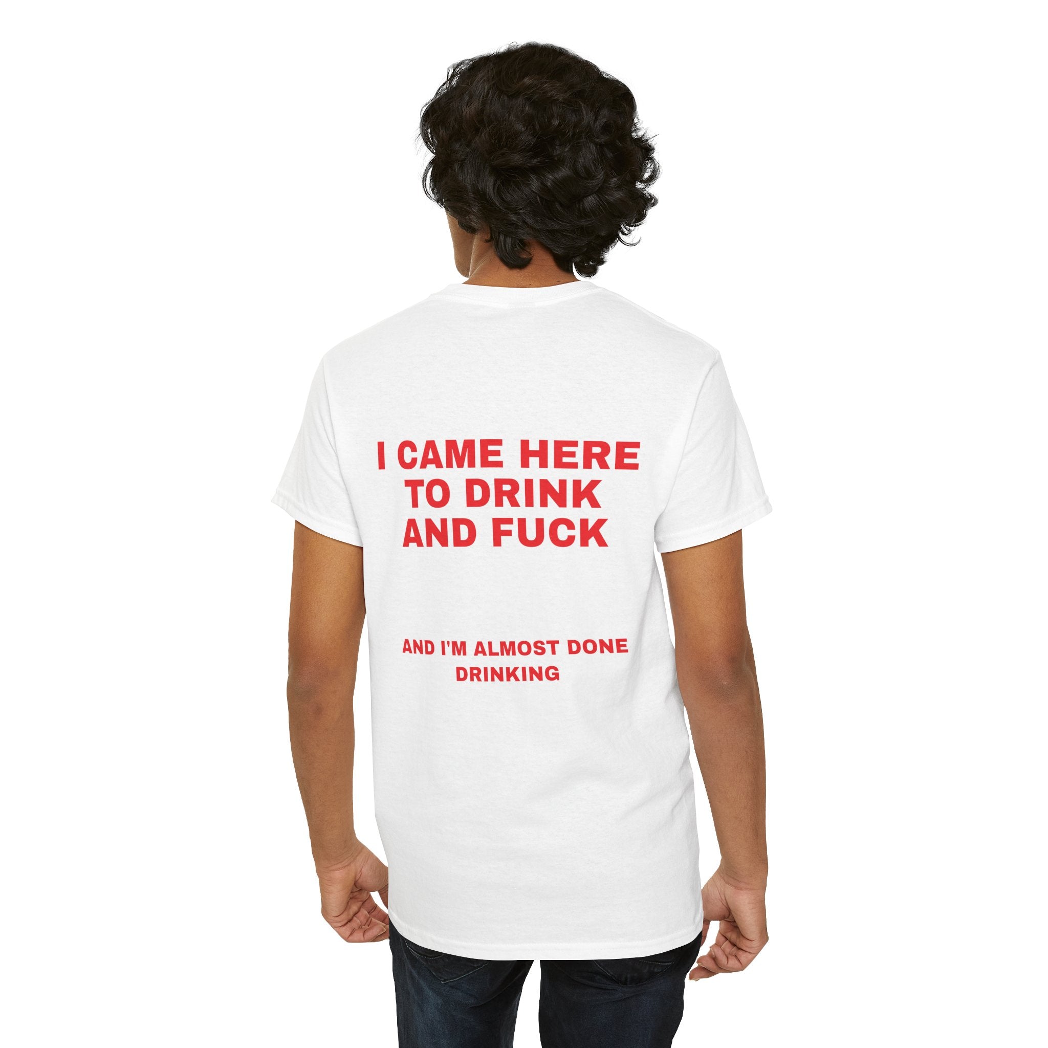 I Came Here To Drink And Fuck Tee